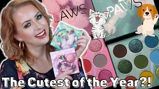 NEW Menagerie Cosmetics PAWS  CLAWS Palettes Review  2 Look Tutorial  Steffs Beauty Stash [upl. by Aloap751]