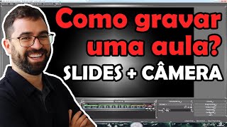 Slides  Câmera  Como gravar aulas  Tutorial  Prof Gui [upl. by Rim]