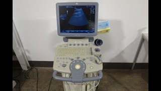 GE Logiq C5 Ultraschallgerät mit 2 Sonden und Drucker wwwusedmedicalequipmentde [upl. by Nonac]