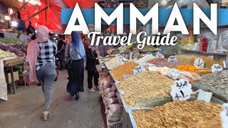 Amman Jordan Travel Guide Best Things To Do in Amman [upl. by Eeslek226]