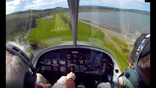 Landing at Glenforsa fly in 28 5 22 [upl. by Akissej]