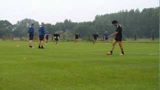 VT187  Lierse SK Conditietraining trainingsvorm 1 [upl. by Nnayram]