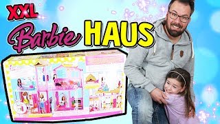 Größer als Lulu 😂 Barbie 3Etagen Stadthaus  XXL Barbie Unboxing  Lulu amp Leon [upl. by Schroer]