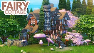 Fairy Cottage ✨  The Sims 4 Speed Build [upl. by Alleuqcaj]