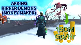 Ripper Demons Are Insane Gp and Are Afkable  RuneScape 3 [upl. by Malorie]