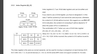 How to use index registers in Wplsoft  Delta Dvp series [upl. by Odessa]