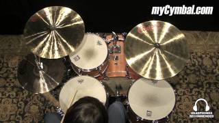 Bosphorus 18quot Groove Series Smash Crash Cymbal S18C1091314III [upl. by Lorak]