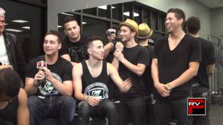 Elektrolytes answer fan questions after rehearsals for Higley Arts Show [upl. by Aretak931]