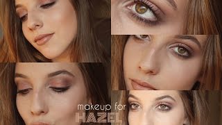 HOW TO make hazel eyes POP amp OOTD  Morgan Cohen [upl. by Srevart528]