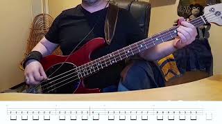 Foo Fighters  Walk Bass Cover w Bass Tabs [upl. by Eceryt]