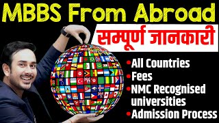 All About MBBS from abroad  Fees  Admission Process  Countries  NEET  NTA  NMC  Russia [upl. by Aihtnyc]