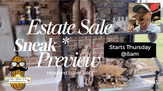 Big Headland Estate Sale Starts Thursday at 8am  Link in Description [upl. by Eedoj]