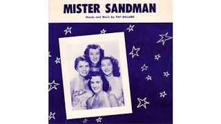 The Chordettes  Mr Sandman 1954 [upl. by Daryl]