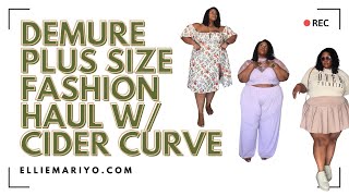 A Very Demure Very Mindful Plus Size Fashion Haul with Cider Curve  Try On Haul  Size 3X4X [upl. by Agnew]