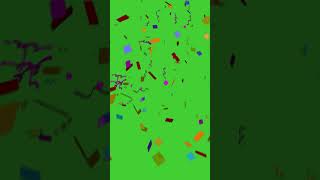 Confetti Green Screen Effect  HD  FREE DOWNLOAD [upl. by Freddy744]