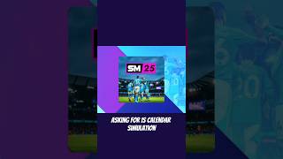 Calendar Simulation Soccer Manager 2025 sm25 footballclub sm24 [upl. by Aynat24]