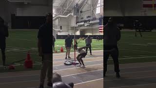 37” Vertical for Xavier Weaver Pro Day coachprime subcribe fyp wecoming [upl. by Leagiba]