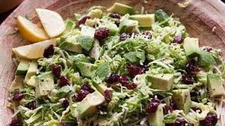 Shredded Brussels Sprout Salad [upl. by Apicella]