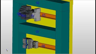 Eplan Pro Panel WiringRouting in 3D layout space  Placing devices on to the back plate [upl. by Pail473]