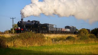 GWR 3850 Toddington to Cheltenham Goods Didbrook 271024 [upl. by Carola]