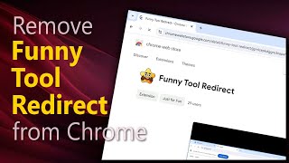 Remove Funny Tool Redirect from Google Chrome [upl. by Corine626]