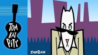 TOM KAT PITY  CARTOON FOR DETECTIVE TV SHOW CONCEPT  ZAMBAM Studios [upl. by Griswold388]