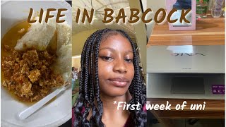 First week of Resumption Vlog Babcock University [upl. by Suckram]