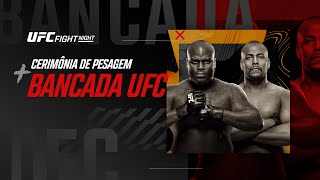 Cerimônia de Pesagem  Bancada UFC St Louis Lewis x Nascimento [upl. by Porter]