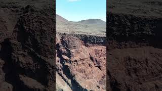 DJI air3 The rockiest and most rocky beach Canary Island El HierroA great place for swimming [upl. by Allenad]