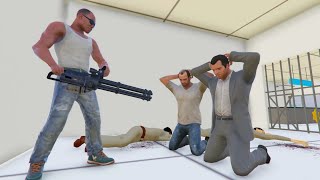 Franklin Arrest Michele And Trevor In Police Station But Why  INDIAN BIKE DRIVING 3D [upl. by Cuttler]