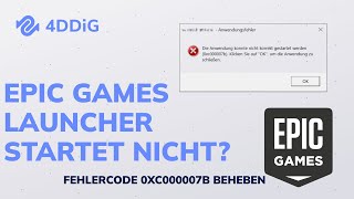 Epic Games Launcher startet nicht Wie behebt man Fehlercode 0xc000007b in Windows 11108 [upl. by Arod]