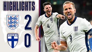 England 20 Finland  Kane Stars On 100th Cap Night  Nations League Highlights [upl. by Paynter]