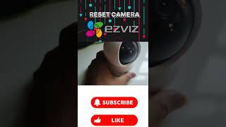 CARA RESET CAMERA EZVIZ 100 MUDAH [upl. by Amerd12]