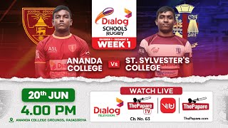 Ananda College vs St Sylvester’s College  Div 1 Segment B Dialog Schools Rugby League 2024 [upl. by Thynne877]