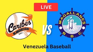 Navegantes del Magallanes Vs Caribes de Anzoátegui en Directo  Béisbol venezolano  2024 [upl. by Yltneb]