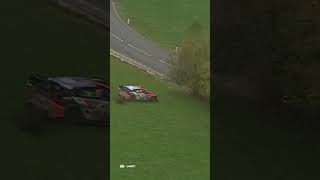 Neuville Spins Out of the Lead wrc [upl. by Tam552]