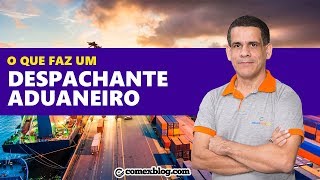 O que faz um despachante aduaneiro  comexblogcom [upl. by Lempres]