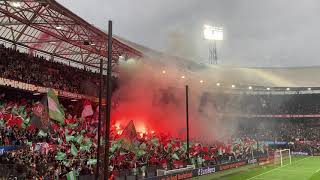 Feyenoord  IF Elfsborg 50  Yes To Pyro 🔥 [upl. by Oettam]