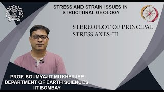 Week 11 Lecture 54 Stereoplot of principal stress axes  III [upl. by Strepphon]