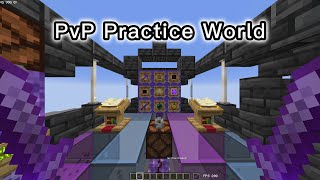 Crystal pvp Practice World [upl. by Ecirtaed]