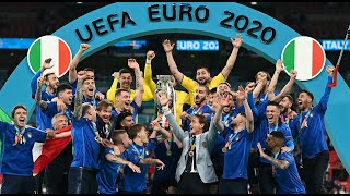 LITALIA È CAMPIONE DEUROPA  LA CAVALCATA TRIONFALE DEGLI AZZURRI  Da BRIVIDI [upl. by Nylsaj949]