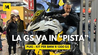 EICMA 2024  PUIG LA GS 1300 VA IN quotPISTAquot [upl. by Nosnej475]