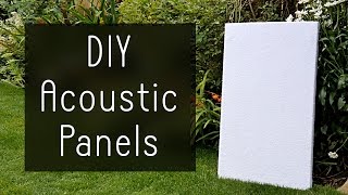 How to Make High Performance Sound Absorption Panels for 5 [upl. by Eiramadnil]