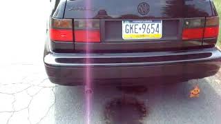 VR6 Resonated Straight Pipe [upl. by Lane50]