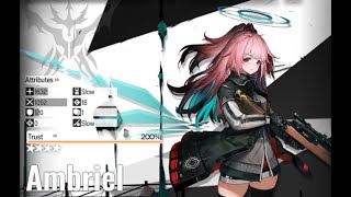 Ambriel  A Mediocre Arknights Operator Guide [upl. by Ennaxor]