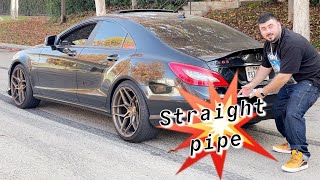 Straight Pipe CLS63 AMG [upl. by Sadoc]