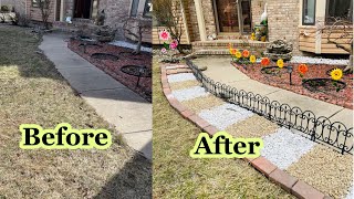 Beautifying Pathway Gardening vlog 2021 Part 1  vlog93 Mishj lifestyle [upl. by Oconnor]