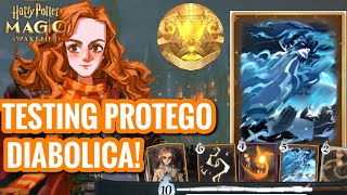 TESTING PROTEGO DIABOLICA CORRECTLY IN GRAND MASTER LOL HARRY POTTER MAGIC AWAKENED [upl. by Eisac]