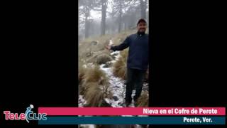 Nieva en el Cofre de Perote [upl. by Eecart]