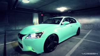 Lexus GS350 on 20 Vossen VVSCV5 Concave Wheels  Rims [upl. by Huei]